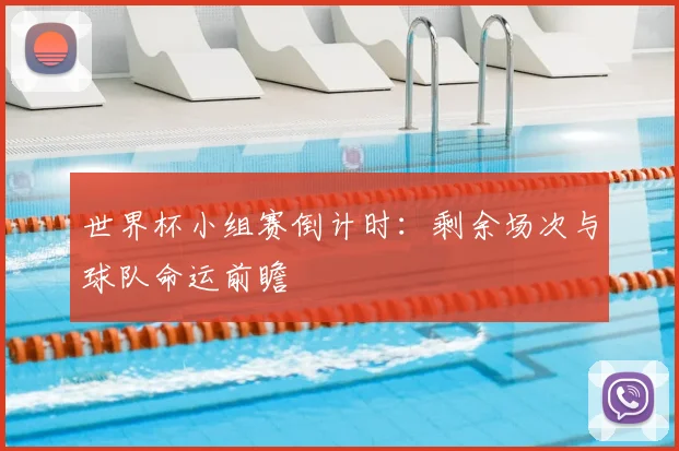 世界杯小组赛倒计时：剩余场次与球队命运前瞻