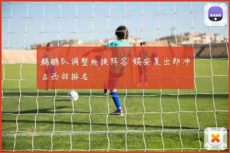 鹈鹕队调整轮换阵容 锡安复出即冲击西部排名