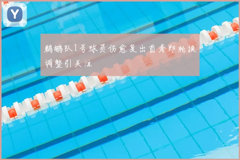 鹈鹕队1号球员伤愈复出首秀即轮换调整引关注